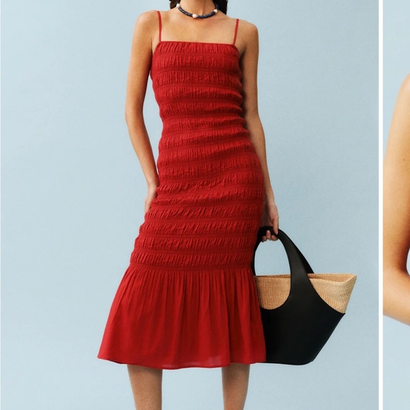 Reformation Dresses & Skirts - Reformation Seren Dress Red - Size 4